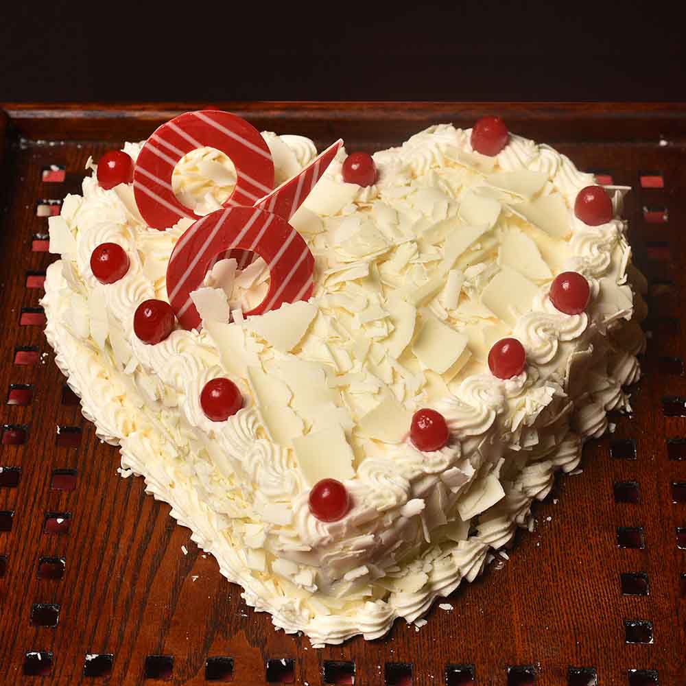 White Forest Cake with White Chocolate Ganache-thanhphatduhoc.com.vn